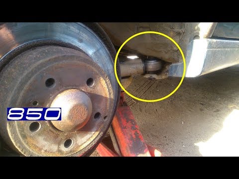 Видео: Салентблоки задней подвески Volvo 850/70(1) Замена.