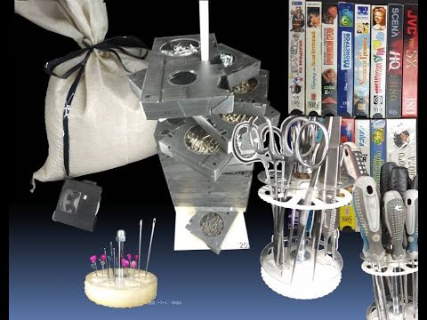 Видео: #123 Полезные поделки из видеокассет.