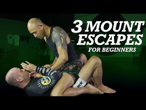 Видео: Первые три приема ухода с маунта, которые вам нужно знать в бразильском джиу-джитсу
