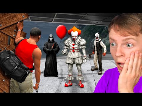 Видео: ЗАЩИТИТЕ дом Франклина от ХЭЛЛОУИНСКИХ МОНСТРОВ! (GTA 5)