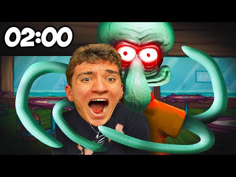 Видео: В КАПАН СЪМ В ДОМА НА СЕПИЯ В 02:00 ПРЕЗ НОЩТА! | SINISTER SQUIDWARD
