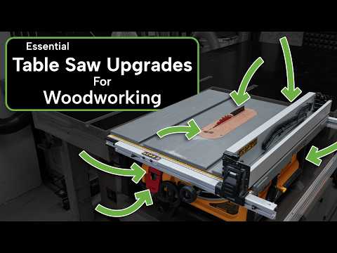 Видео: Модернизация настольной пилы на строительной площадке для мелкой деревообработки