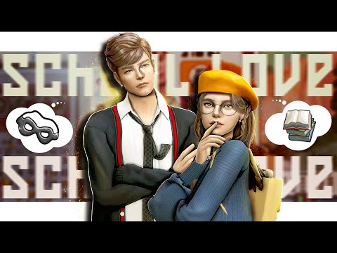 Видео: ˗`ˏ Романтика библиотеки 💝│Sims 4 CAS │ˎˊ˗