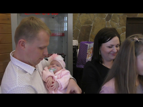 Видео: Крестины Евочки