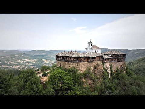 Видео: Гложенски манастир / Glozhene Monastery  4K drone България - късче от рая / Beautiful Bulgaria 16