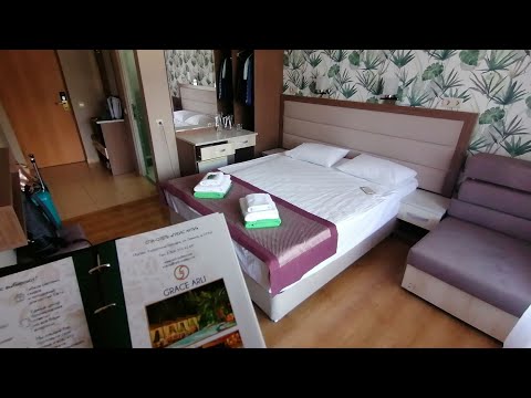 Видео: Адлер Сочи Отдых Отель ⭐⭐⭐ Грейс Арли бассейн шведский стол май возле моря 2025 джубга Обзор отеля