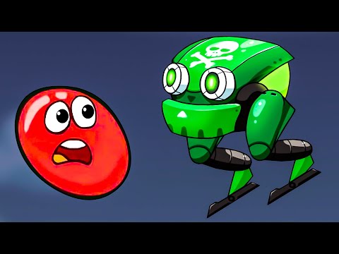 Видео: Несносный КРАСНЫЙ ШАР в ЗОМБИ городе. Серия 2. Мультик ИГРА Red Ball Hero Zombie City на Игрули TV