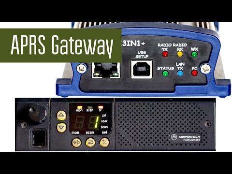 Видео: APRS Gateway. Шлюз на основе WX3IN1 и Motorola GM300.