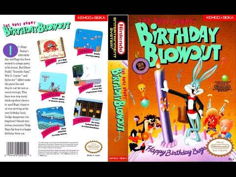 Видео: Прохождение Bugs bunny birthday blowout на NES
