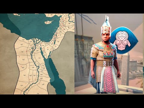 Видео: Total War Pharaoh Dynasties: Фараон Хор захват Кипра