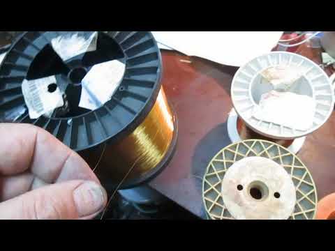 Видео: Мясорубка ПОМОШНИЦА, перемотка якоря.