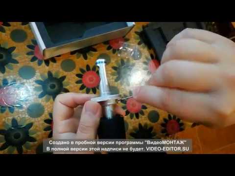 Видео: Обзор и установка LED ламп на Таврию, Славуту.