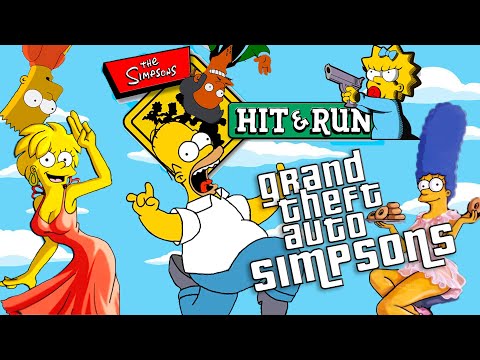 Видео: THE SIMPSONS: HIT AND RUN - ГТА в Спрингфилде!