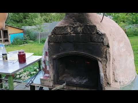 Видео: Борщ без помпушек и кое что ещё))). Конечно в помпейской печи!