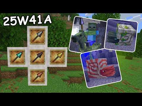 Видео: ПЯТЁРКА ОЦЕНИВАЕТ НОВЫЙ СНАПШОТ 25W41A В MINECRAFT — ЭТО НОВАЯ ЭРА?!