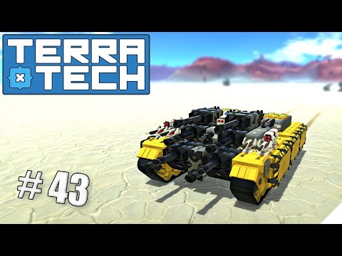 Видео: TerraTech прохождение серия-43 |  Проект сверхтяжелого танка