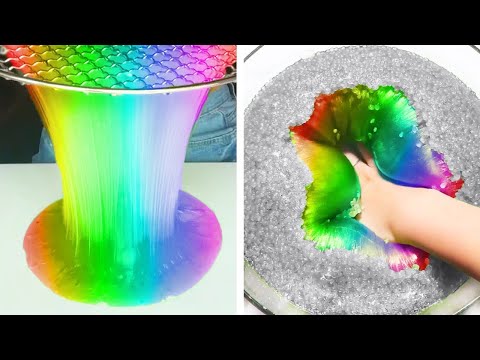 Видео: Удовлетворяющая слизь ASMR | Расслабляющее видео слизи # 364