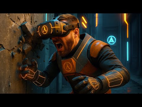 Видео: ПЫТАЮСЬ НЕ СЛОМАТЬ СТЕНЫ🦧 → Half-Life: Alyx (Лонгплей 2)
