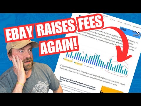 Видео: eBay снова повышает сборы! Рекламные объявления обречены?