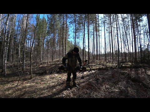 Видео: Пора забирать заначки. Вывожу траки из леса. Первые найденные тапки с тт-4