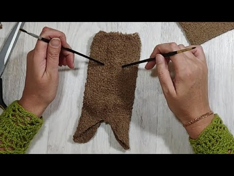 Видео: Вы обязательно захотите сшить себе такого котика из носка. Режу носки и шью котиков. Мастер класс