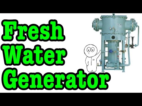 Видео: Fresh water generator. Вводный курс по судовым опреснительным установкам.