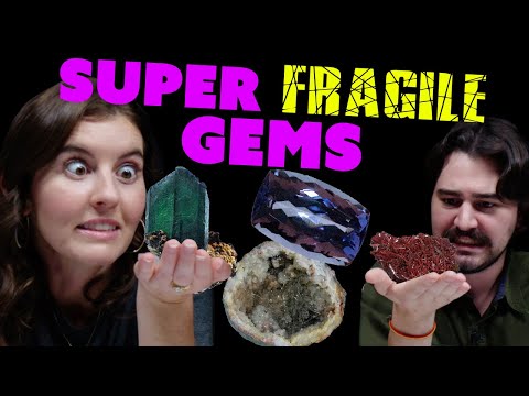 Видео: Самые хрупкие драгоценные камни | Селенит, Максикс и многое другое!