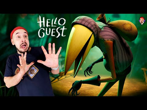 Видео: ОБЗОР ИГРЫ HELLO GUEST! ПРИВЕТ, СОСЕД 2 - ВЕРНУЛСЯ! ТОП РОБ ПОПАЛ В ЛОВУШКУ!