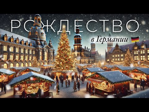 Видео: Как празднуют РОЖДЕСТВО в ГЕРМАНИИ? | Рождественские ярмарки Дрездена