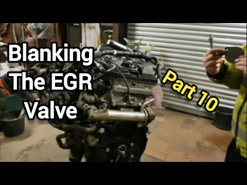 Видео: Заглушка клапана EGR 2.4 2.2 TDCI Land Rover Defender Ford Transit