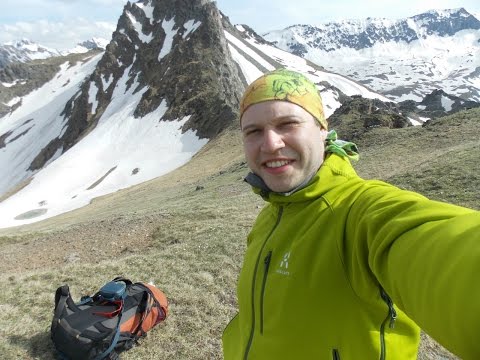 Видео: Легкоходный соло поход в Архыз. Июнь 2016.  Ultralight solo trip to Caucasus. June, 2016