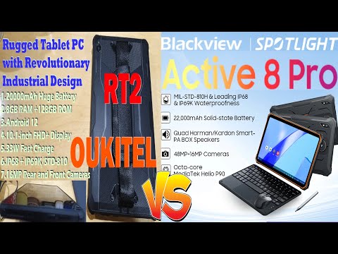 Видео: Blackview Active 8 Pro Vs Oukitel RT2 - сравнение по использованию (моё  мнение)