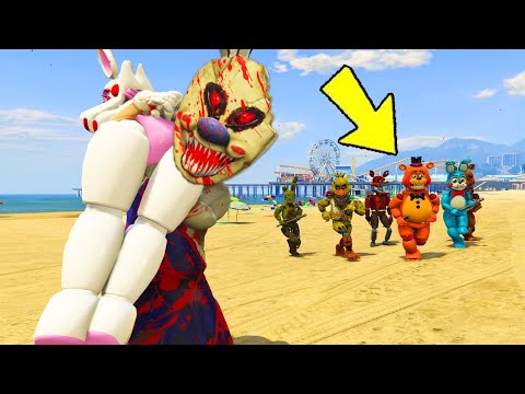 Видео: Как кошмарные аниматроники спасали МАНГЛ от МОРОЖЕНЩИКА! 5 ночей ФРЕДДИ ФНАФ Анимация Мульти Пульти