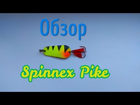 Видео: Обзор блесны  Spinnex Pike.Лучшая бюджетная блесна на щуку для новичка
