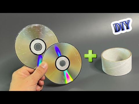 Видео: ВЫРЫВАЮТ КРАСОТУ ИЗ РУК😱ПОДЕЛКИ ИЗ CD ДИСКОВ🔊ЧТО СДЕЛАТЬ ИЗ БОБИНЫ СКОТЧА💥DIY Creative ideas