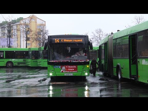 Видео: Новогодний волшебник из АП-2 уже 10 лет радует мозырян