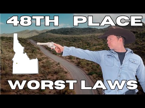 Видео: Законы об оружии в Айдахо — худшие оружейные законы в США