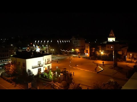 Видео: Місто Надвірна нам сяє вогнями кохання і добрих надій