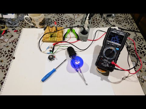 Видео: Регулятор мощности на BTA16 600V 16A  Power regulator for BTA16 600V 16A
