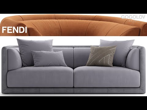 Видео: №122. Моделирование дивана "fendi casa conrad" в 3d max и marvelous designer