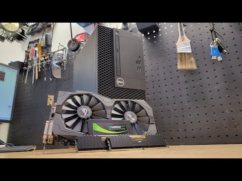 Видео: Дешевый игровой ПК? Да, пожалуйста!! Простое руководство по обновлению Dell Optiplex 3050!! Не ну...