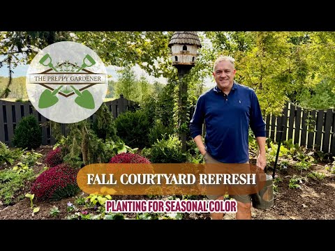 Видео: Осеннее обновление двора: посадка растений для сезонного колорита | The Preppy Gardener (2025)