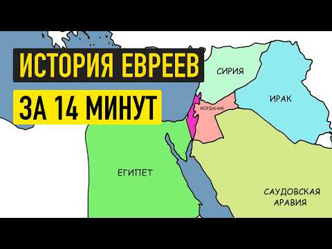 Видео: История Израиля на карте