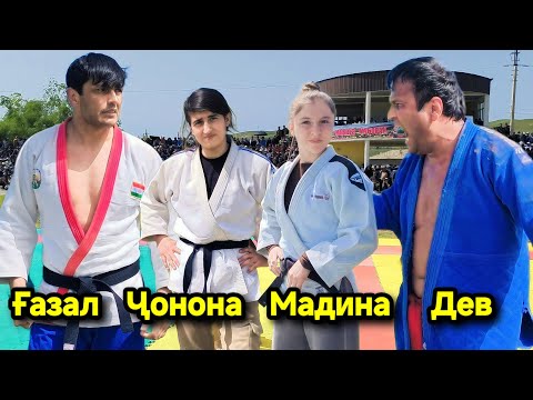 Видео: Гуштини Темурмалик 2025 ҲАМАШ - Газал, Ҷонона, Мадина, Дев палвон @AJOIB_TV гуштин 2025 - Кураш