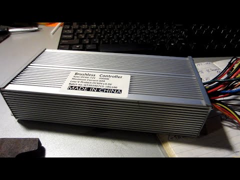 Видео: Контроллер GREENTIME 60-72V 2000W 60A