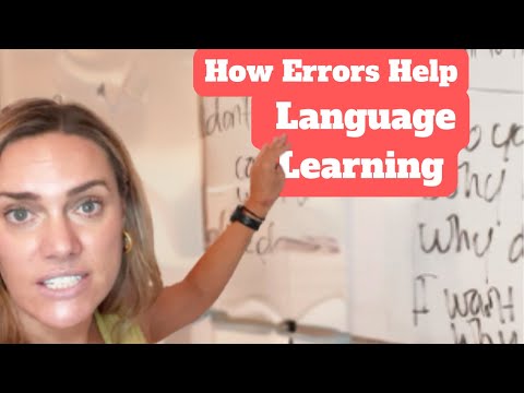 Видео: Как ошибки помогают в изучении языка