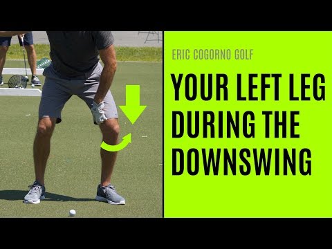 Видео: ГОЛЬФ: Как работает левая нога во время замаха