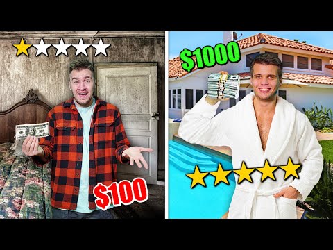 Видео: ВЫХОДНЫЕ НА 100$ VS ВЫХОДНЫЕ НА 1000$!