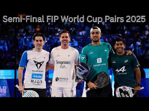 Видео: Все точки | Галан и Чинготто против Санс и Пакито | Полуфинал ЧМ-2025 среди пар, Арена Кувейт