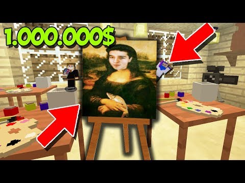 Видео: МЫ СТАЛИ МУРАВЬЯМИ И СПРЯТАЛИСЬ НА САМОЙ ДОРОГОЙ КАРТИНКЕ В МИРЕ МАЙНКРАФТ | ПРЯТКИ С МУРАВЬЯМИ